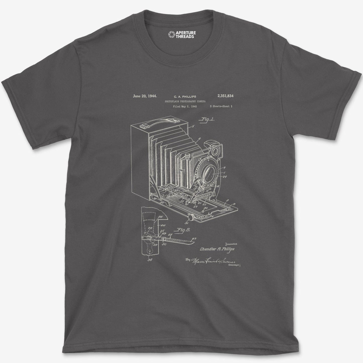 T-Shirt Charcoal / S Philips Blueprint T-Shirt