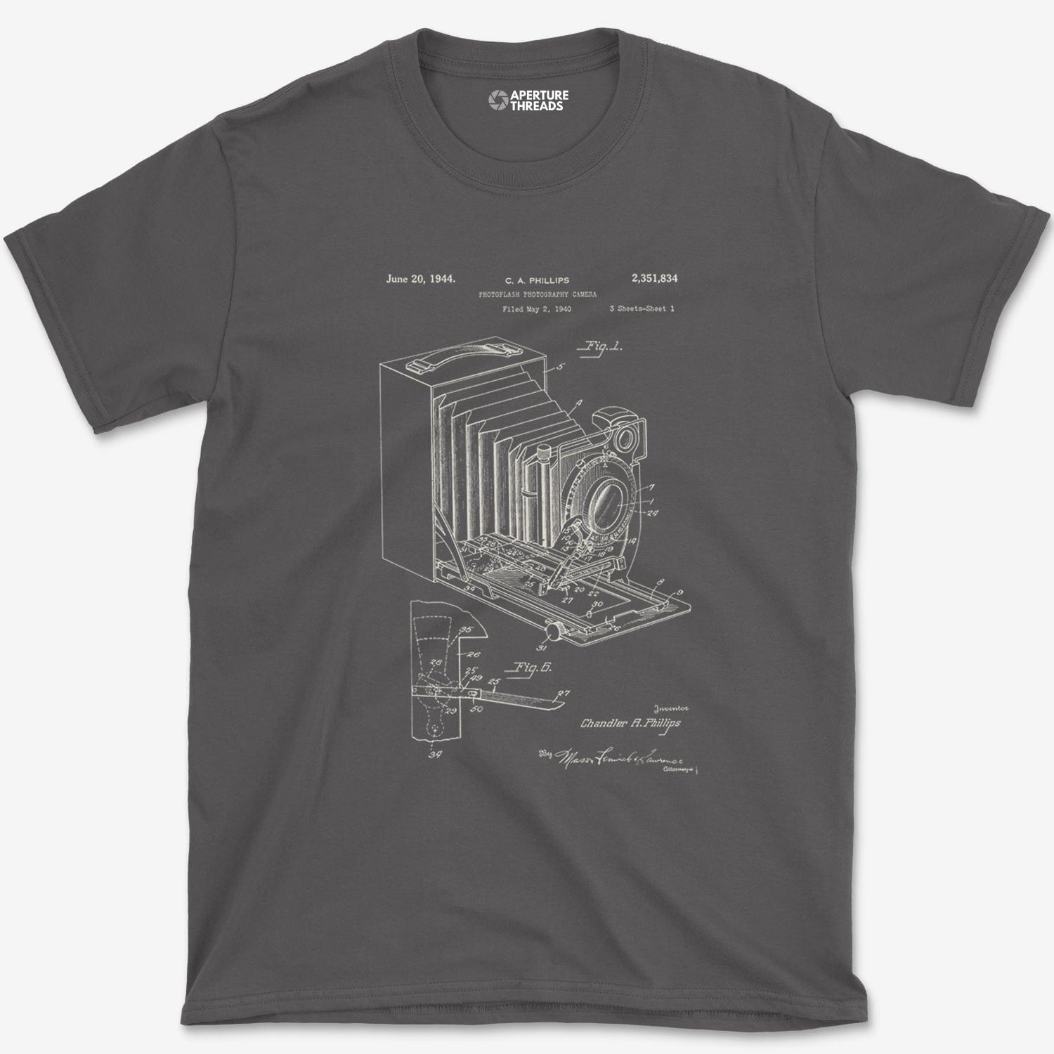 T-Shirt Charcoal / S Philips Blueprint T-Shirt