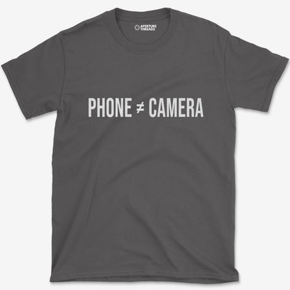 T-Shirt Charcoal / S Phone ≠ Camera T-Shirt
