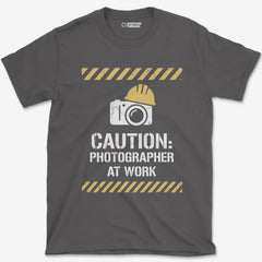 T-Shirt Charcoal / S Photographer at Work T-Shirt