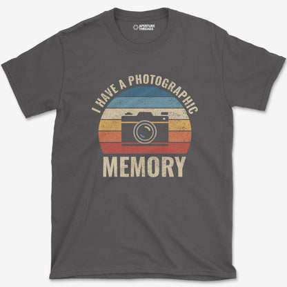 T-Shirt Charcoal / S Photographic Memory T-Shirt