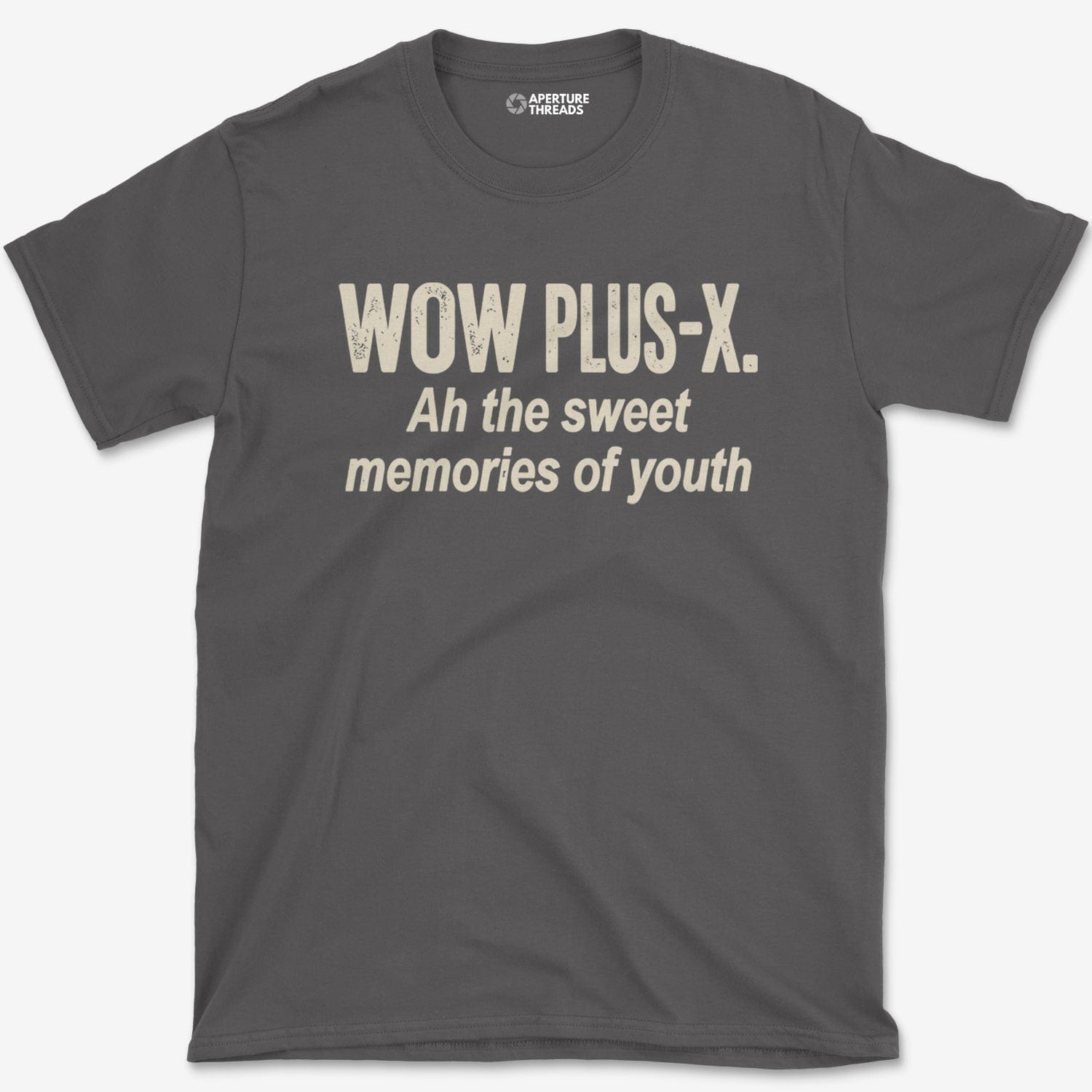 T-Shirt Charcoal / S Plus-X Memories T-Shirt