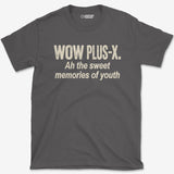 T-Shirt Charcoal / S Plus-X Memories T-Shirt