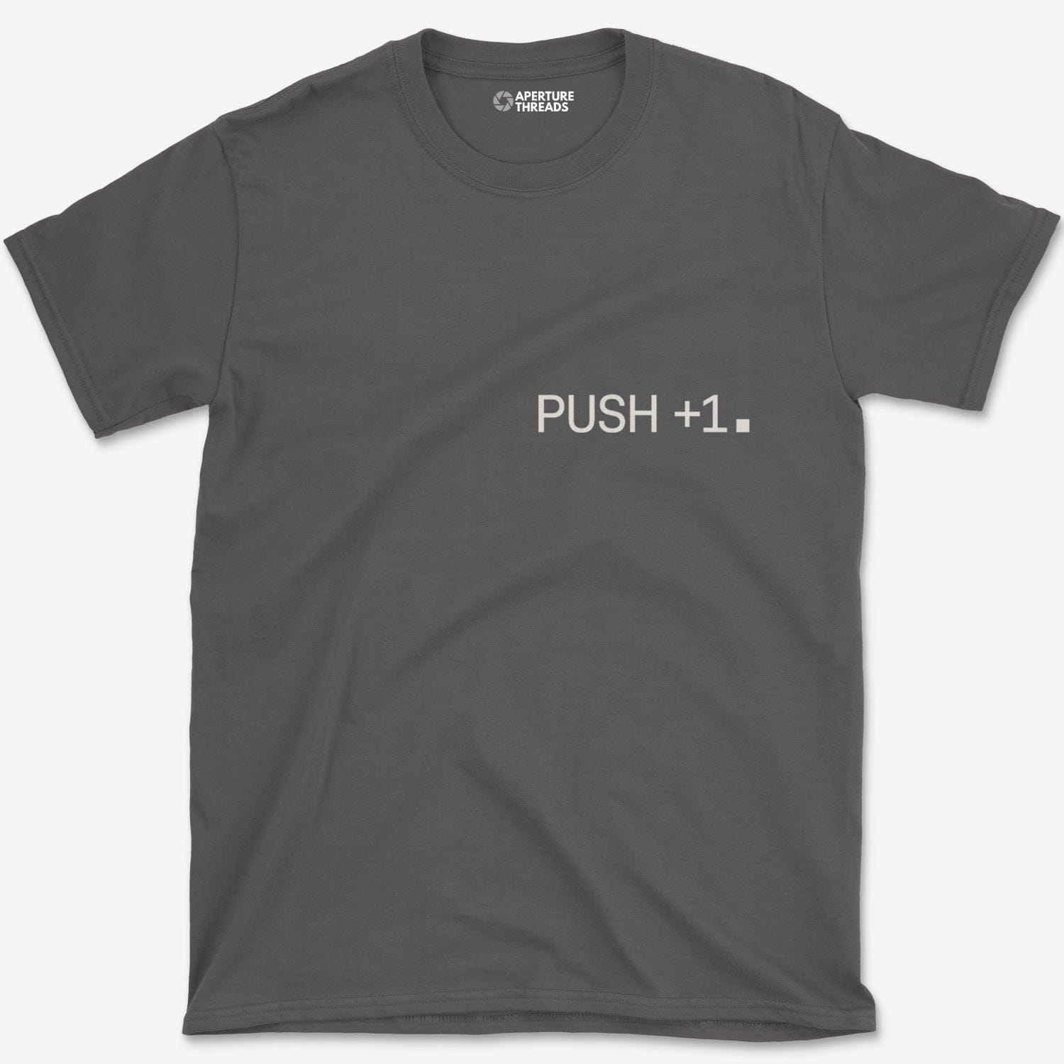 T-Shirt Charcoal / S Push+1 T-Shirt