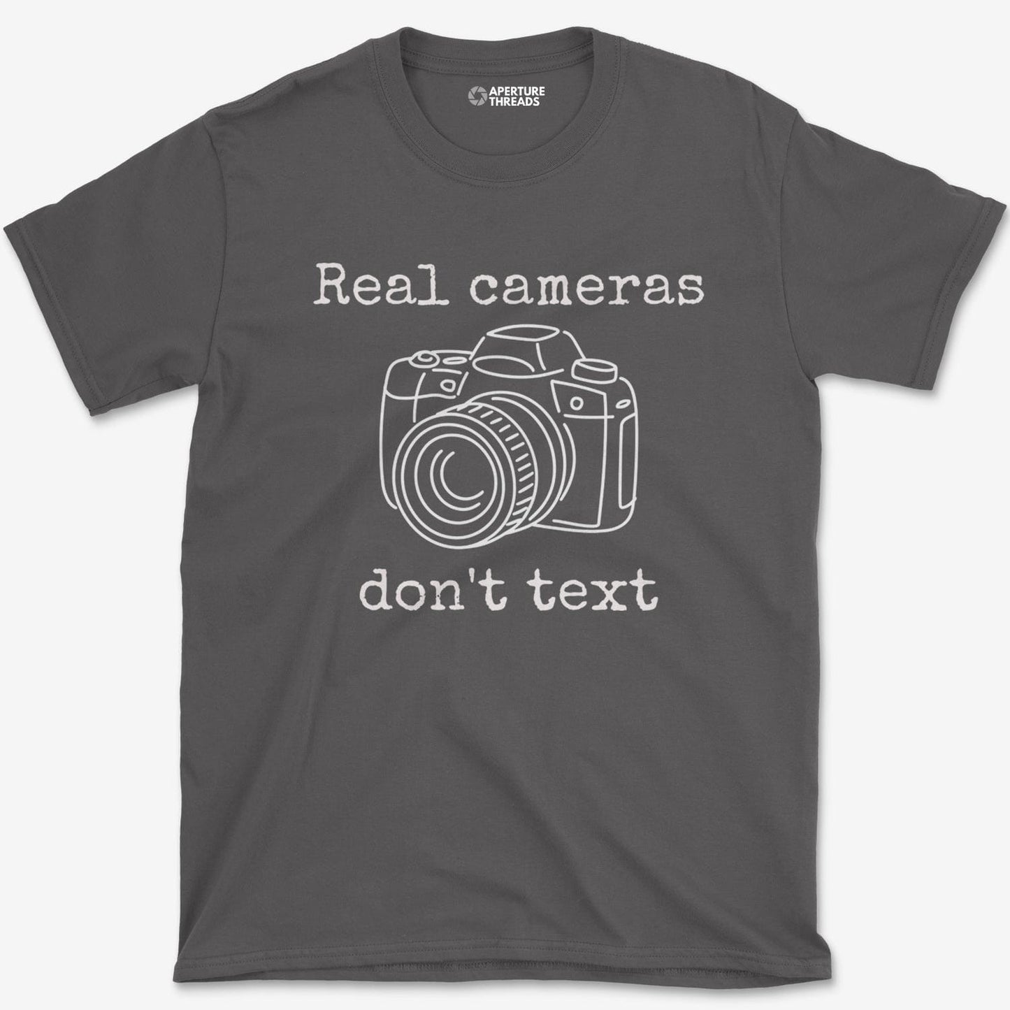 T-Shirt Charcoal / S Real Cameras T-Shirt