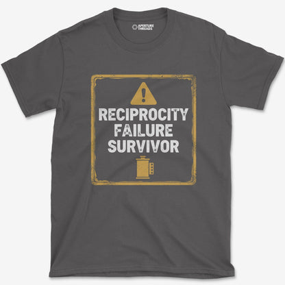 T-Shirt Charcoal / S Reciprocity Survivor T-Shirt