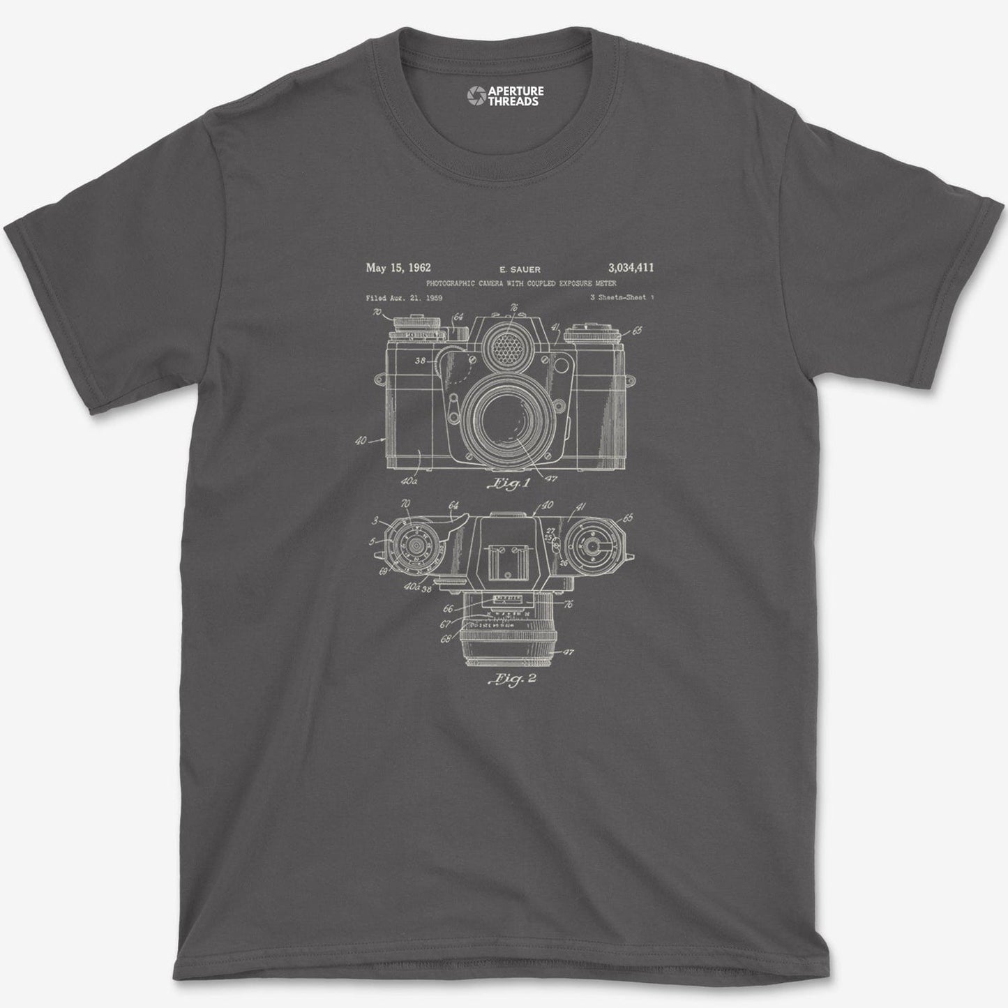 T-Shirt Charcoal / S Sauer Blueprint T-Shirt