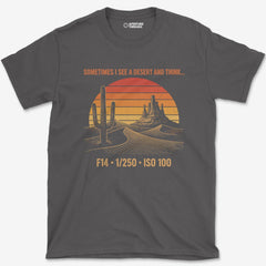 T-Shirt Charcoal / S See A Desert T-Shirt