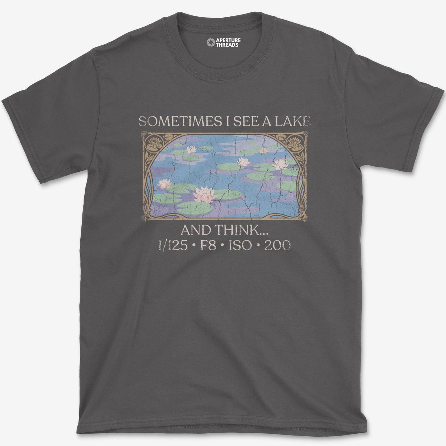 T-Shirt Charcoal / S See A Lake T-Shirt
