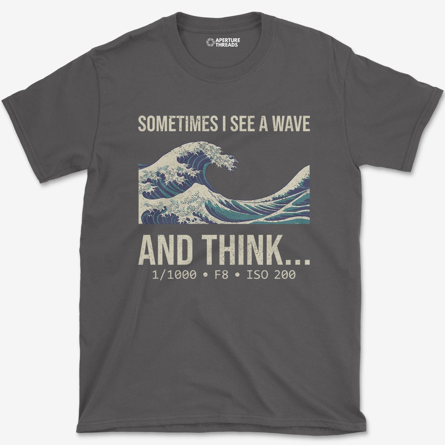 T-Shirt Charcoal / S See A Wave T-Shirt