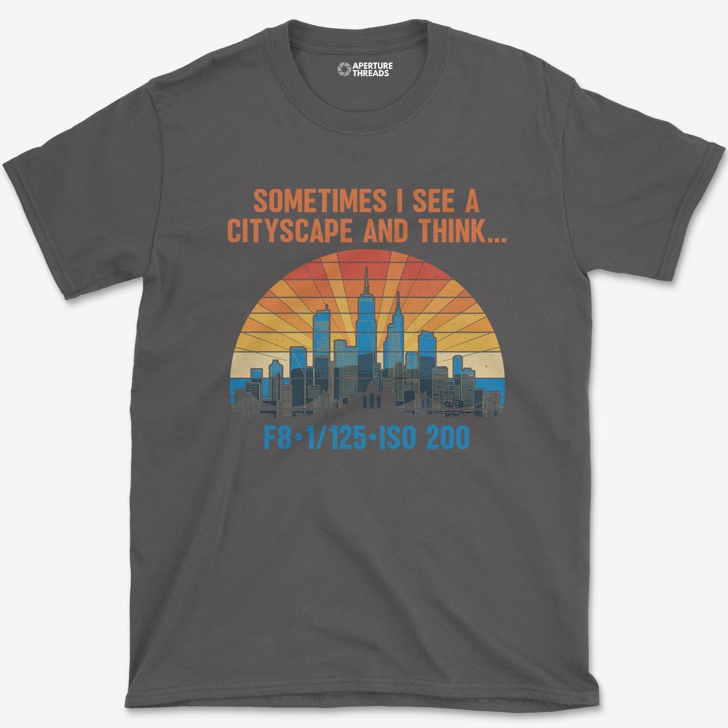 T-Shirt Charcoal / S See City Scape T-Shirt