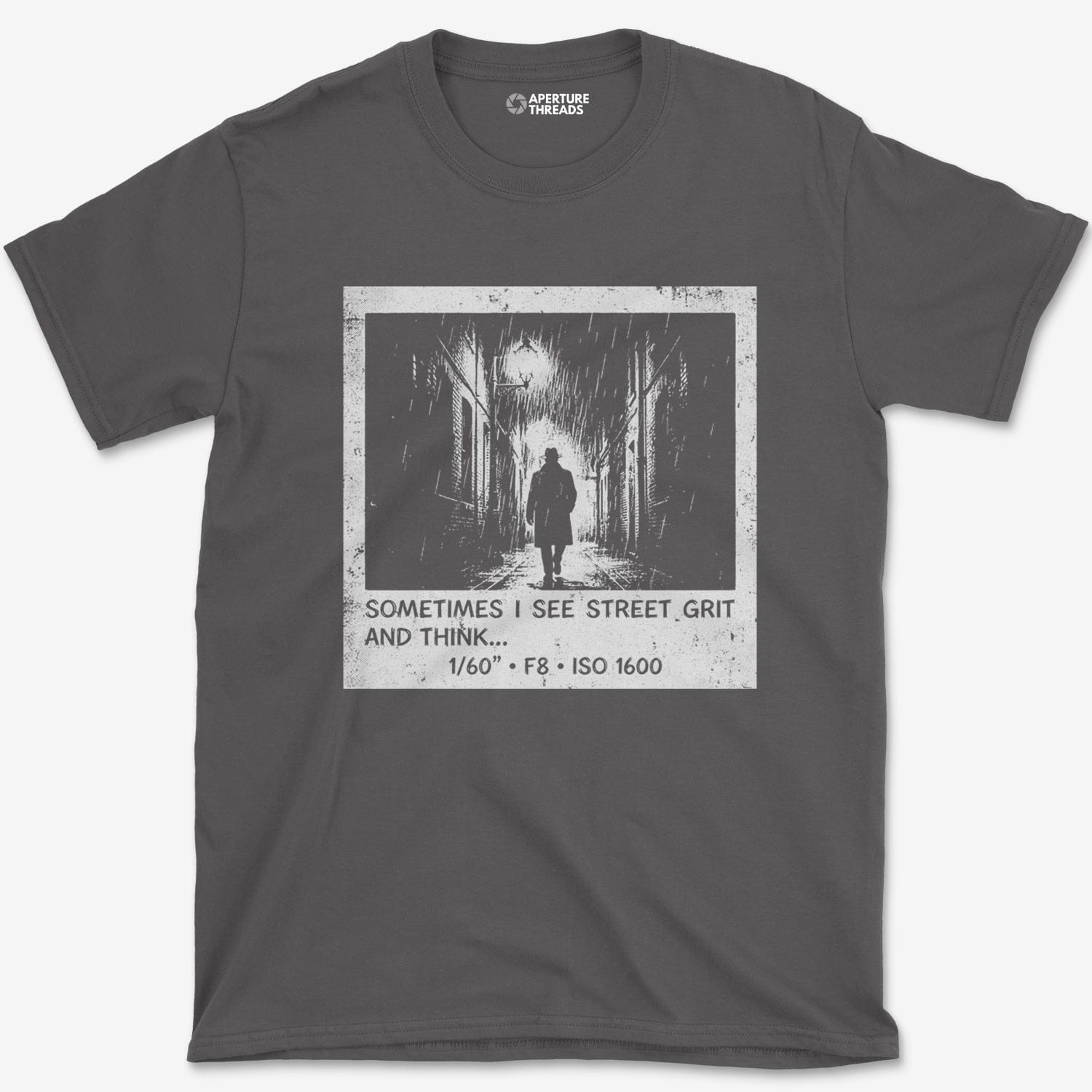 T-Shirt Charcoal / S See Grit T-Shirt