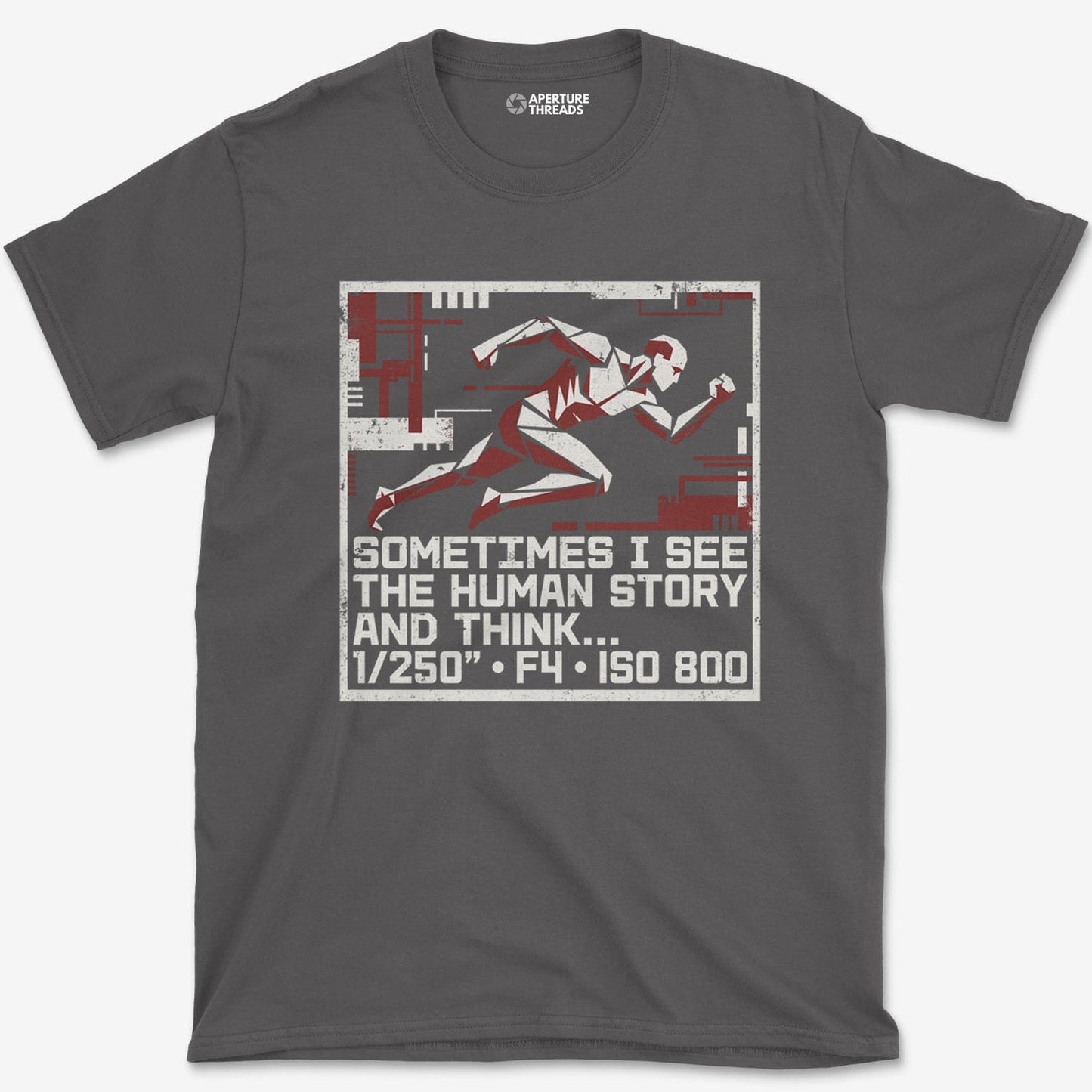 T-Shirt Charcoal / S See Human Story T-Shirt