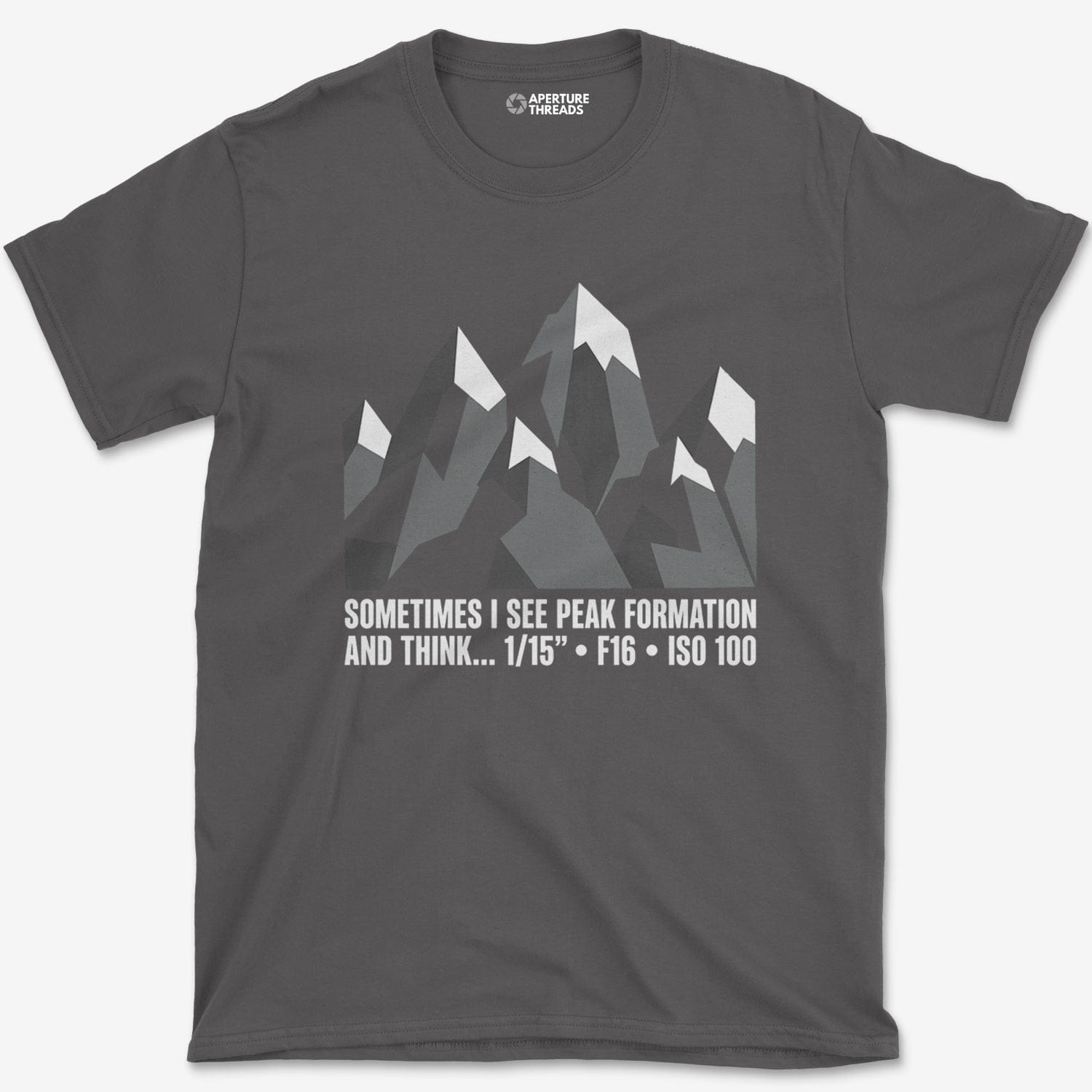 T-Shirt Charcoal / S See Peaks T-Shirt