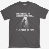 T-Shirt Charcoal / S See Stage T-Shirt
