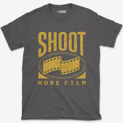 T-Shirt Charcoal / S Shoot More Film T-Shirt