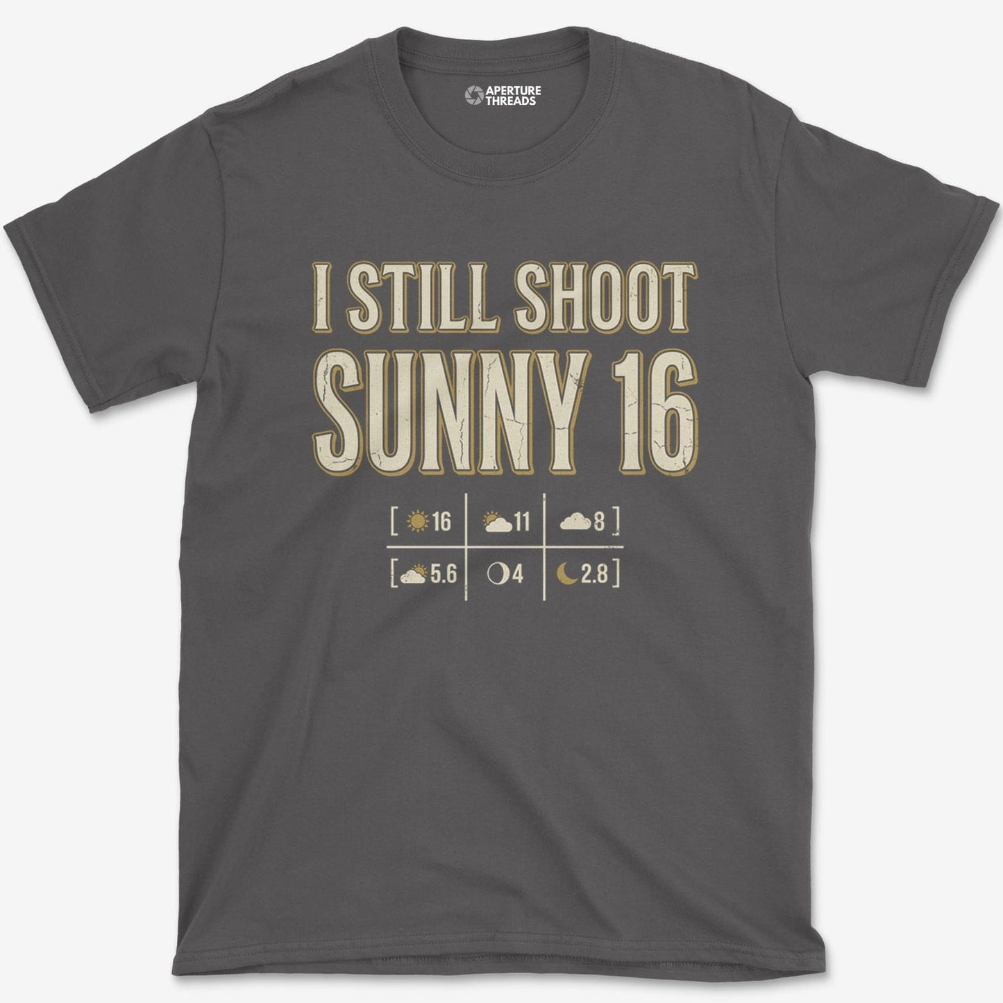 T-Shirt Charcoal / S Shoot Sunny 16 T-Shirt