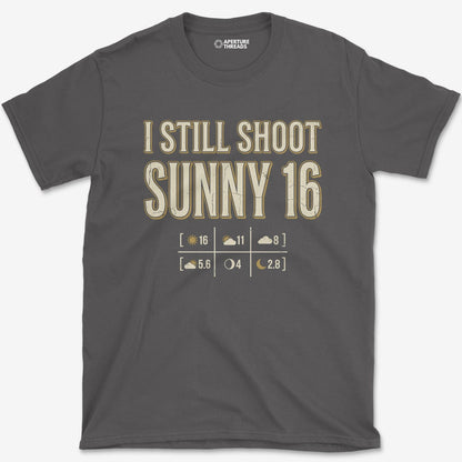 T-Shirt Charcoal / S Shoot Sunny 16 T-Shirt