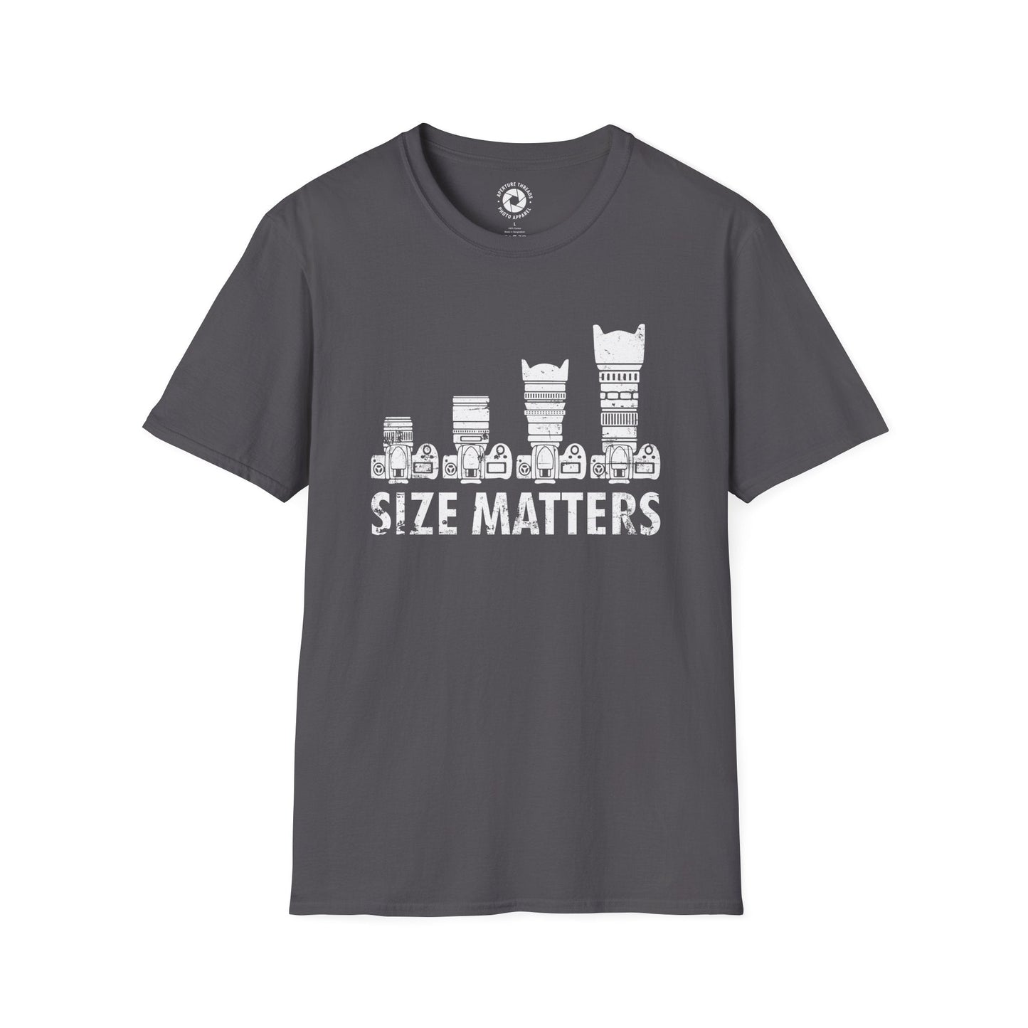 T-Shirt Charcoal / S Size Matters T-Shirt