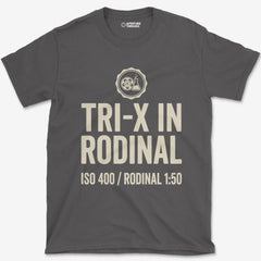 T-Shirt Charcoal / S Tri-X in Rodinal T-Shirt