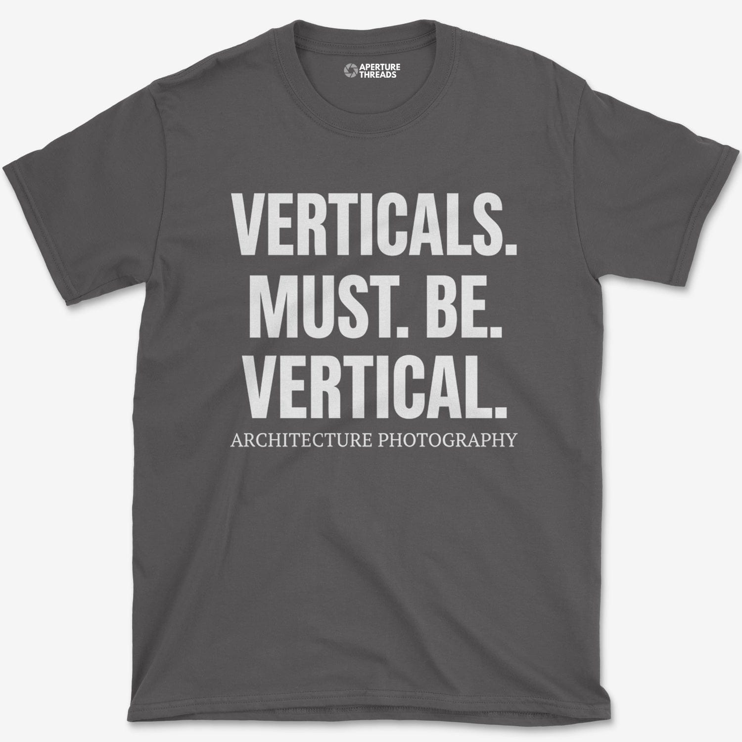 T-Shirt Charcoal / S Verticals T-Shirt