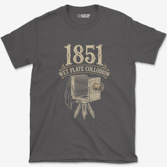 T-Shirt Charcoal / S Wet Plate Collodion T-Shirt