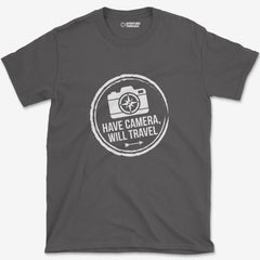 T-Shirt Charcoal / S Will Travel T-Shirt