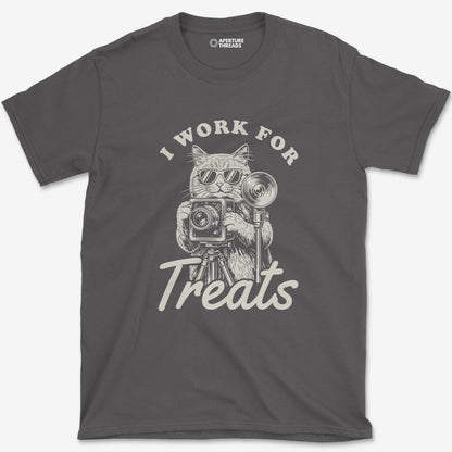 T-Shirt Charcoal / S Work for Treats T-Shirt