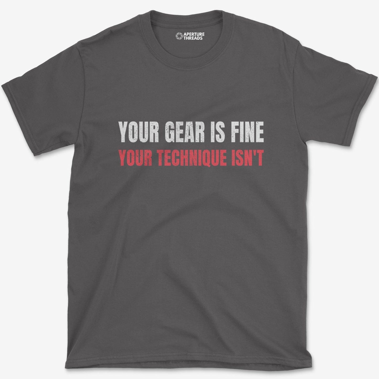T-Shirt Charcoal / S Your Gear's Fine T-Shirt
