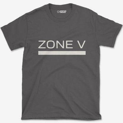 T-Shirt Charcoal / S Zone V T-Shirt