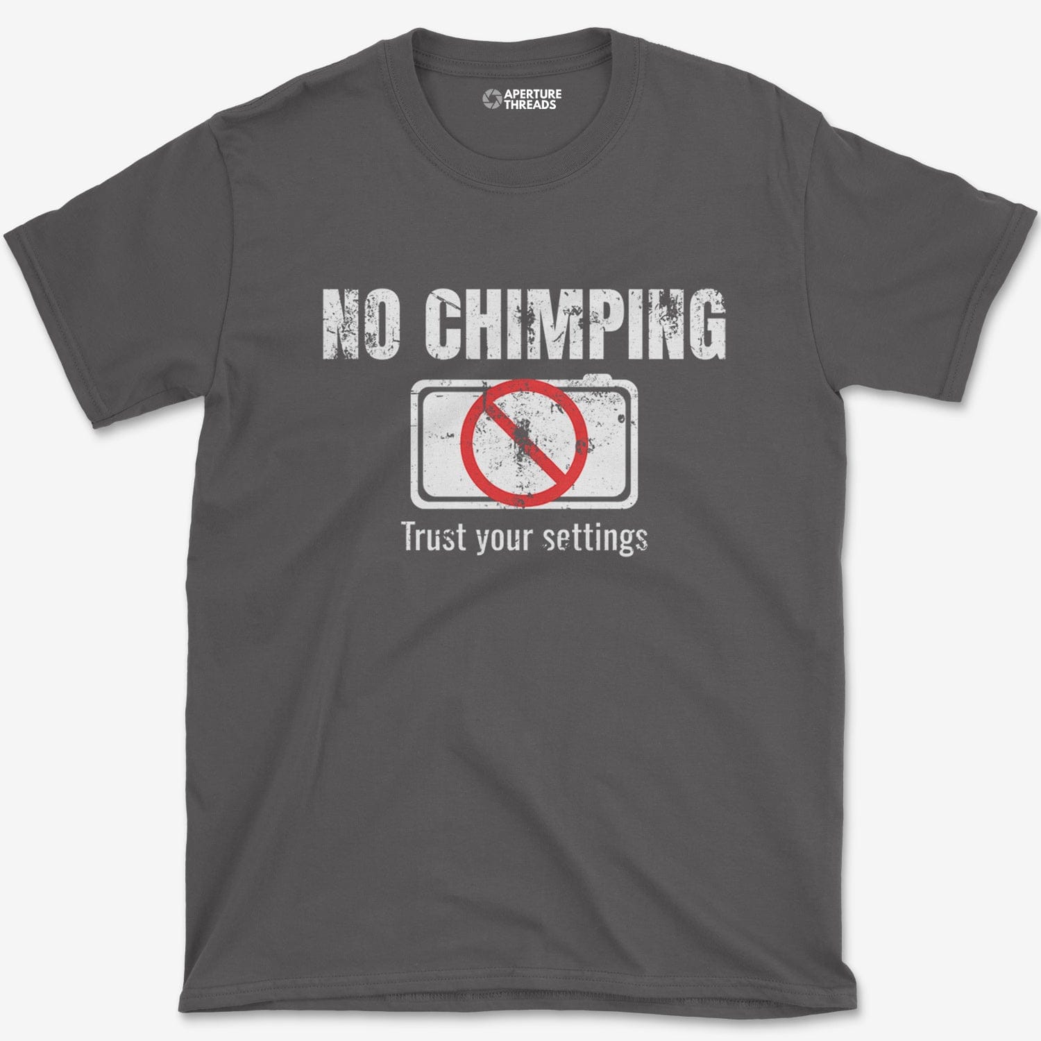 T-Shirt Charcoal / XS No Chimping T-Shirt