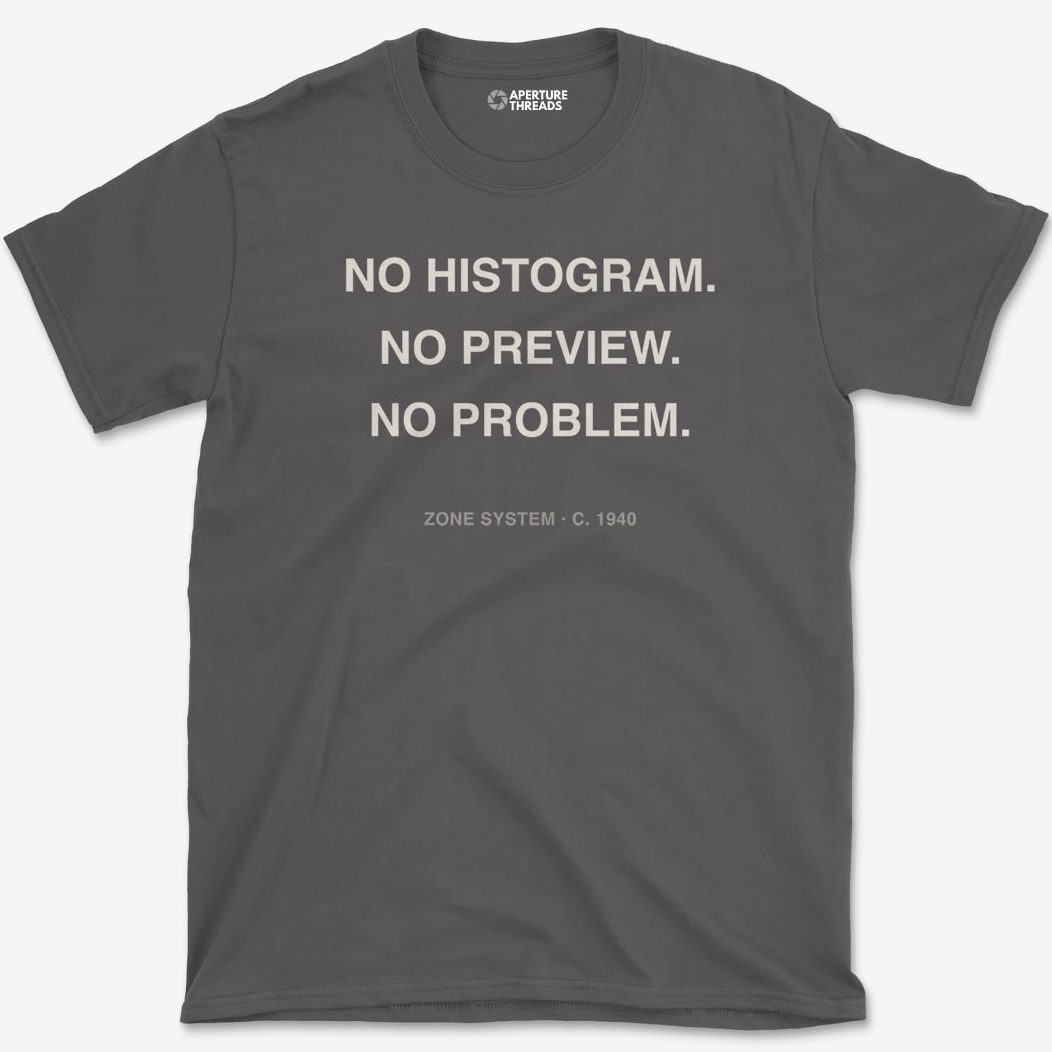 T-Shirt Charcoal / XS No Histogram T-Shirt
