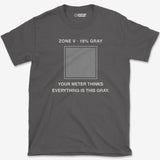 T-Shirt Charcoal / XS Zone V Meter T-Shirt
