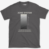 T-Shirt Charcoal / XS Zone Vertical Scale T-Shirt