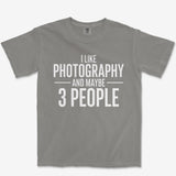 T-Shirt Grey / S 3 People Heavyweight Tee