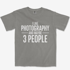T-Shirt Grey / S 3 People Heavyweight Tee
