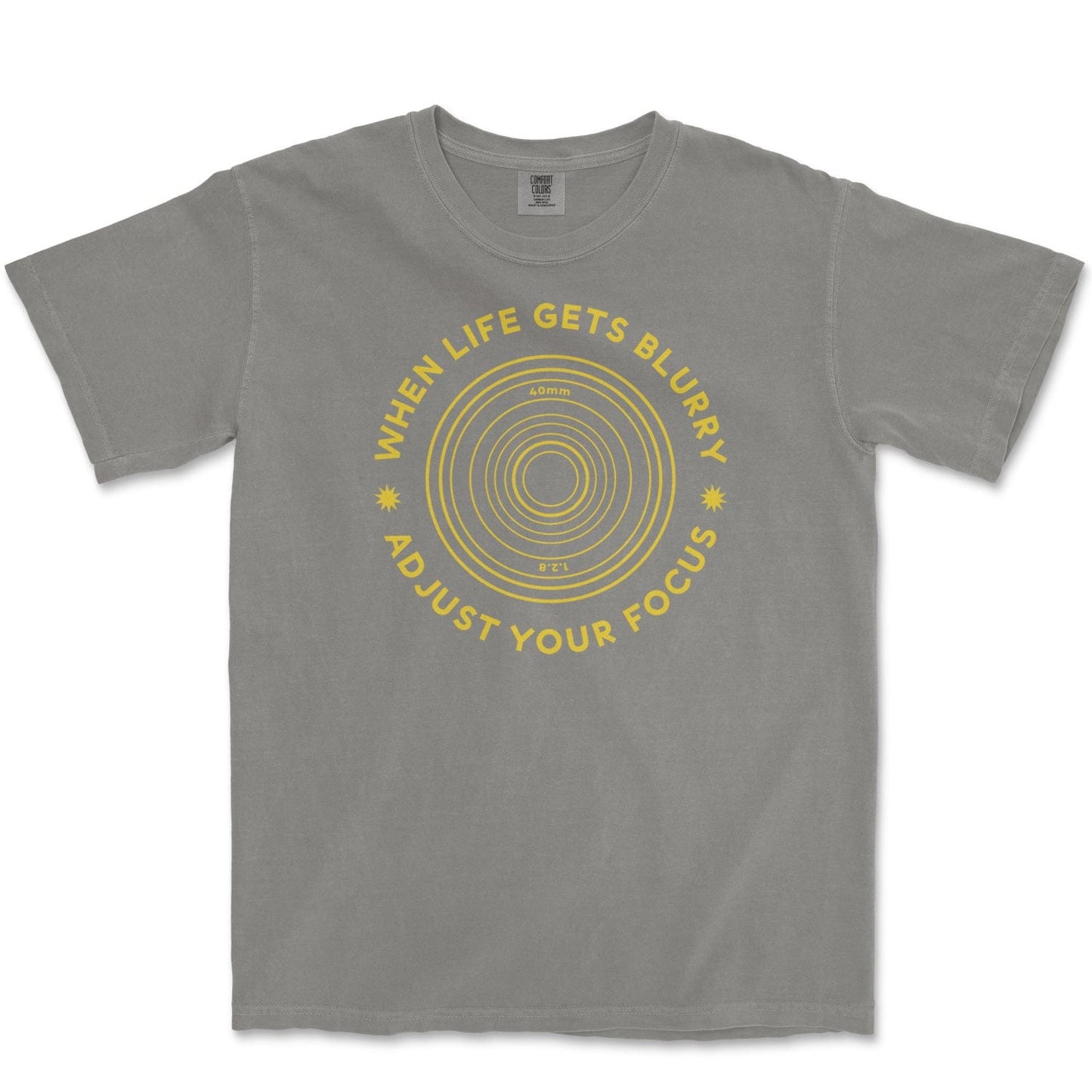 T-Shirt Grey / S Adjust Focus - Premium T-Shirt