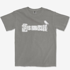 T-Shirt Grey / S Bird Camera Heavyweight Tee