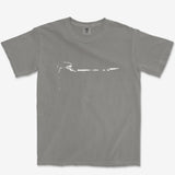 T-Shirt Grey / S Camera Silhouette Heavyweight Tee