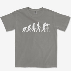 T-Shirt Grey / S Evolution Man Heavyweight Tee