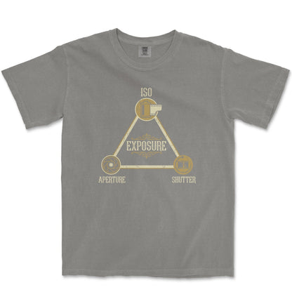 T-Shirt Grey / S Exposure Triangle - Premium T-Shirt