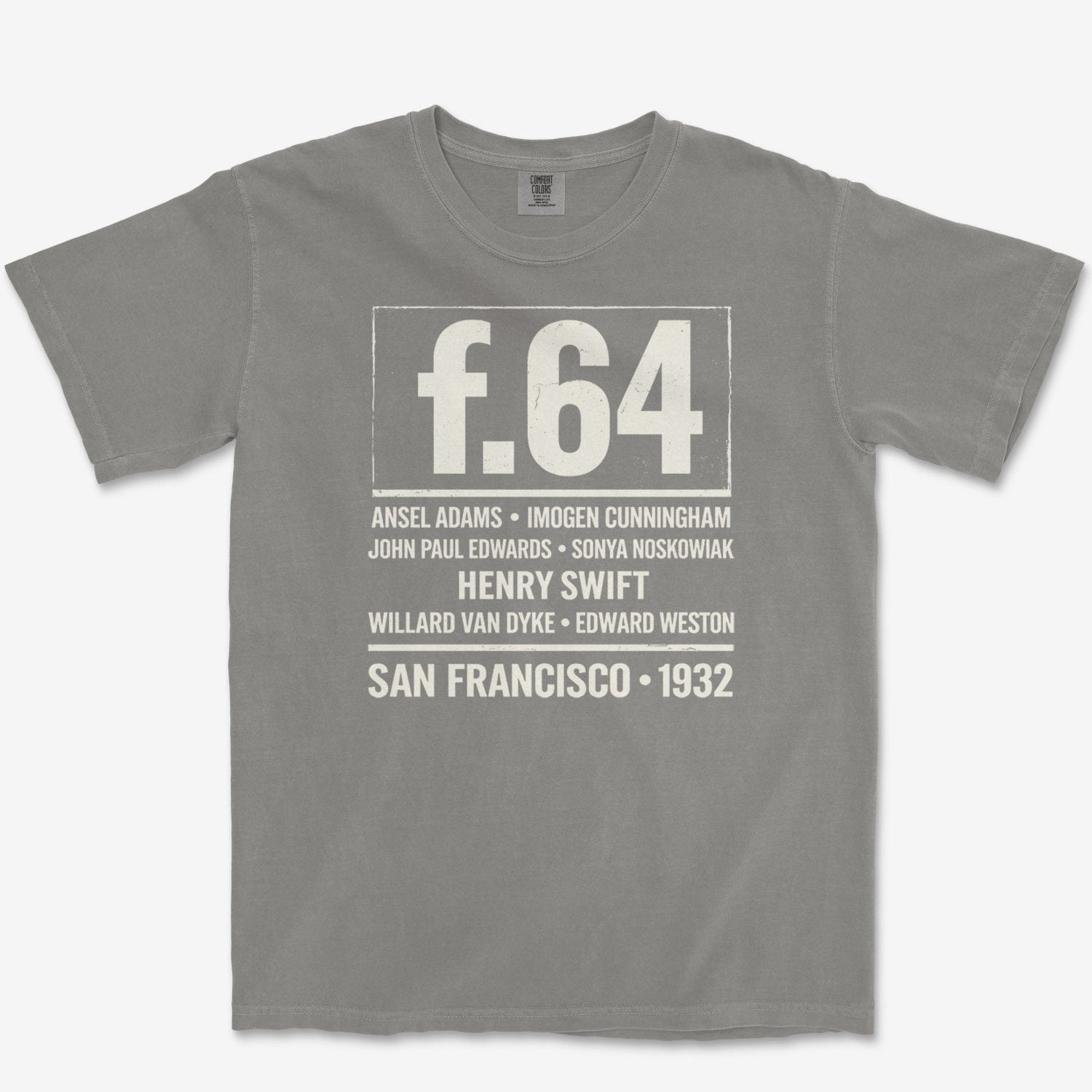 T-Shirt Grey / S f.64 - Premium T-Shirt