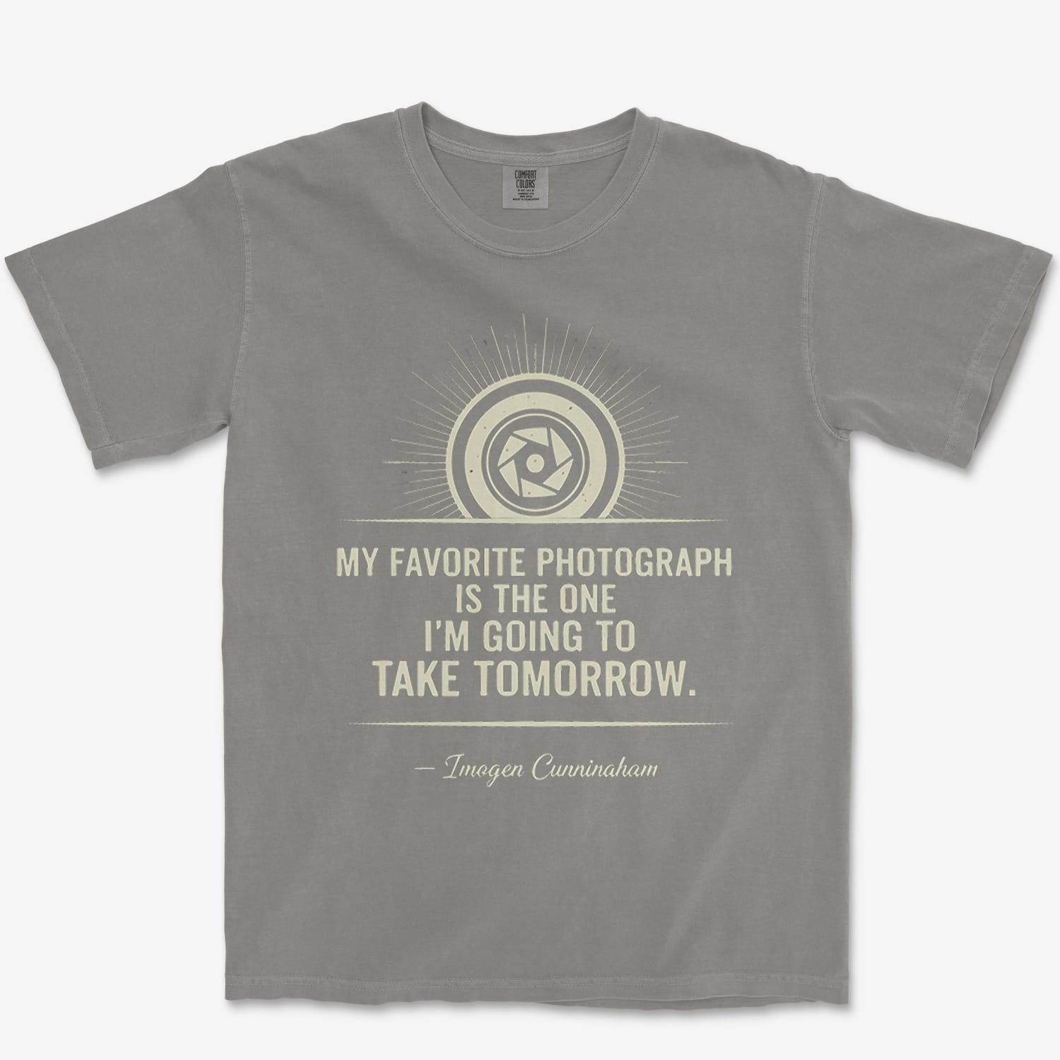 T-Shirt Grey / S Favorite Photo Heavyweight Tee