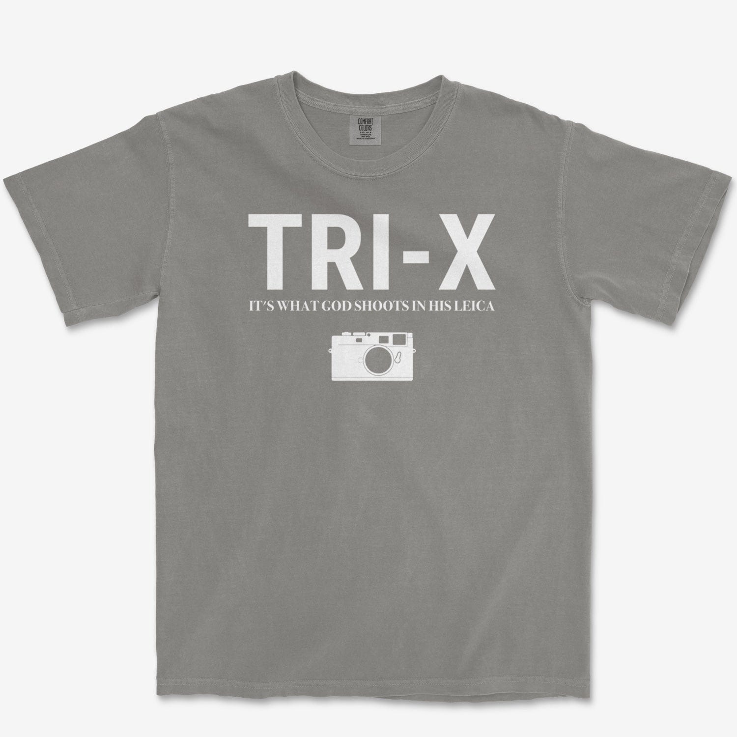 T-Shirt Grey / S God Shoots Heavyweight T-Shirt