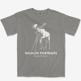 T-Shirt Grey / S Moose Portraits Heavyweight Tee