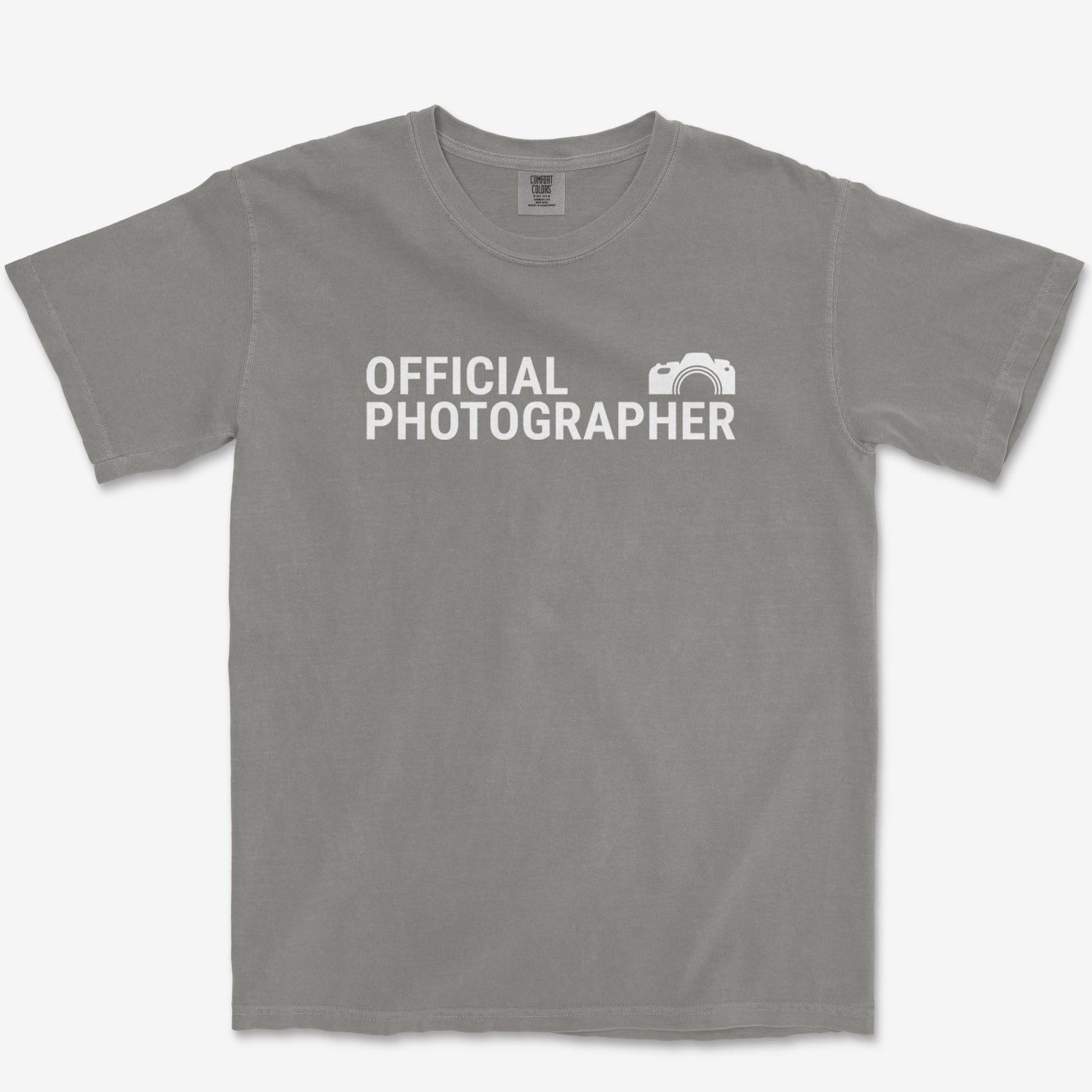 T-Shirt Grey / S Official Photographer - Premium T-Shirt