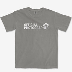 T-Shirt Grey / S Official Photographer - Premium T-Shirt