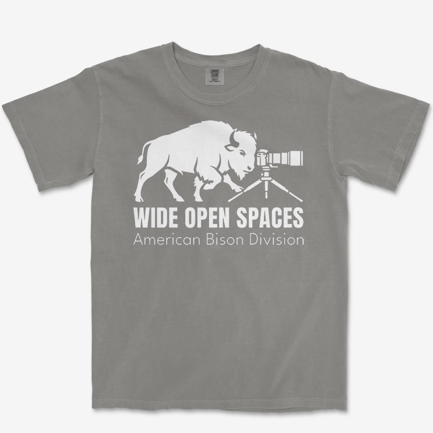 T-Shirt Grey / S Open Spaces Heavyweight Tee