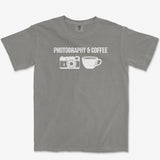 T-Shirt Grey / S Photography & Coffee - Premium T-Shirt