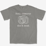 T-Shirt Grey / S Real Cameras - Premium T-Shirt